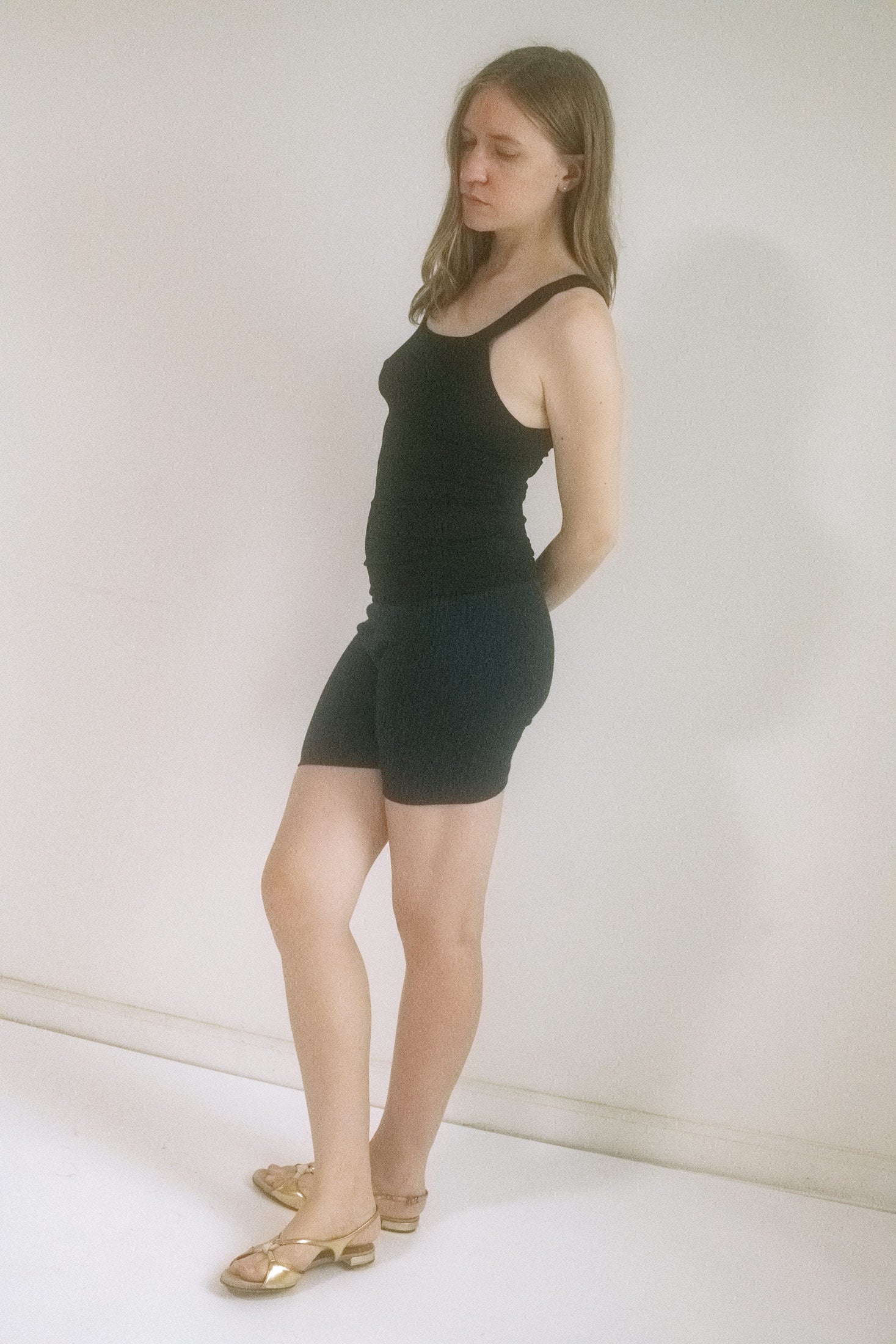 KNIT BIKE SHORT