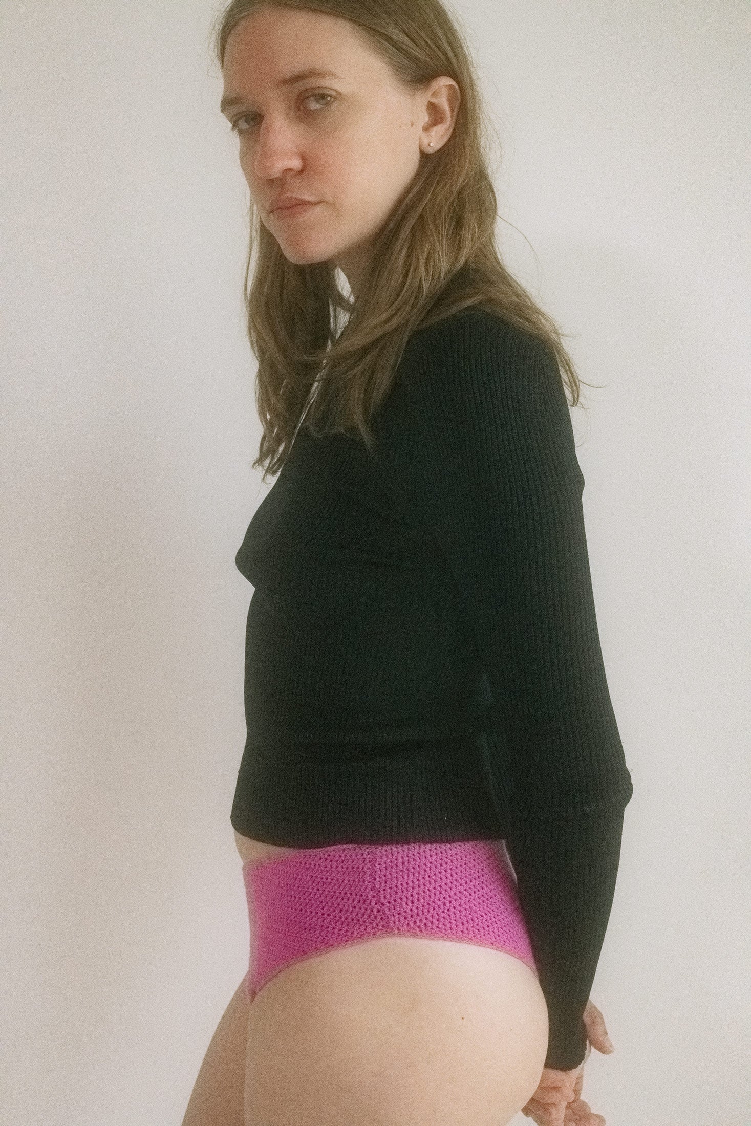RIBBED KNIT TOP