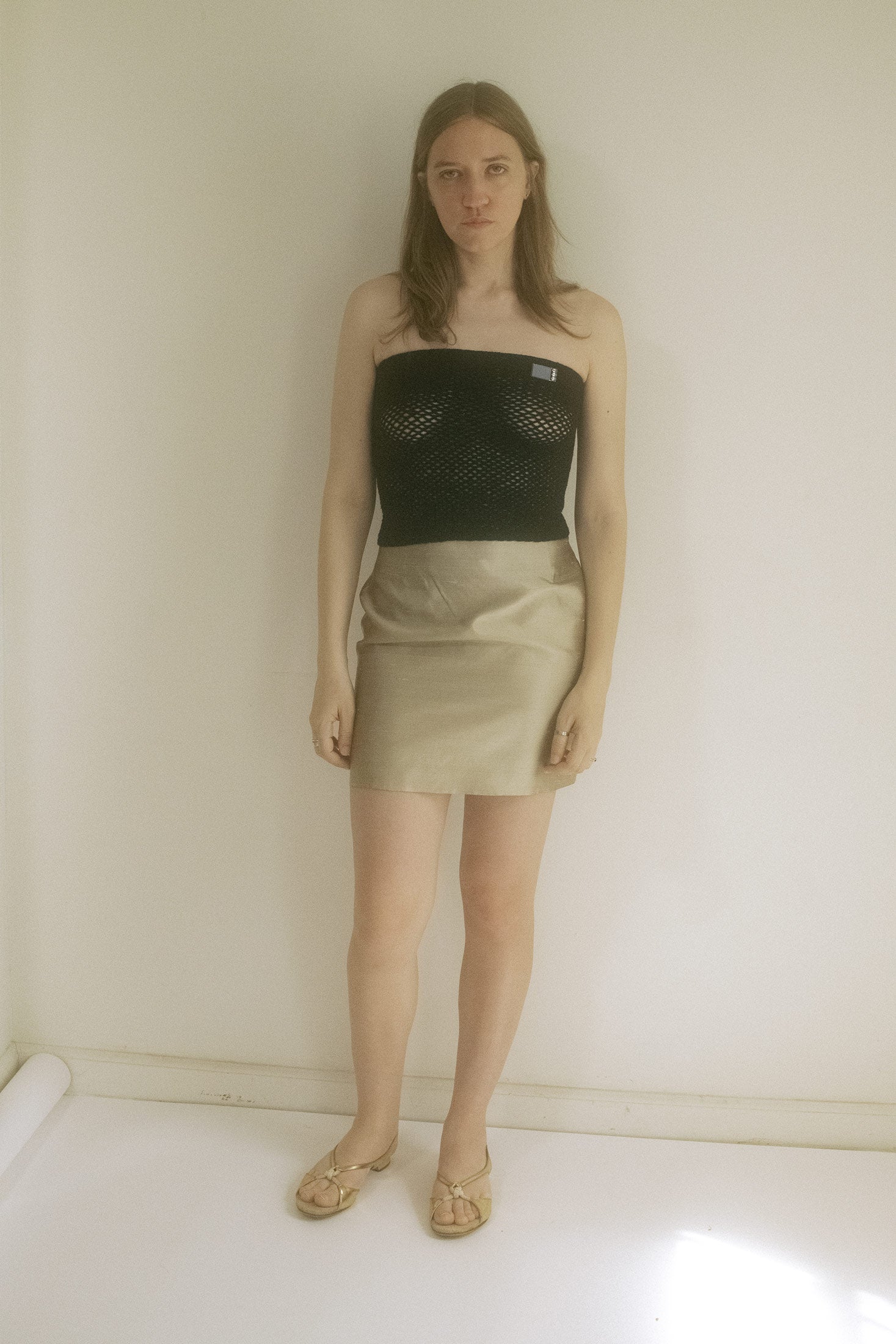 KNIT TUBE TOP