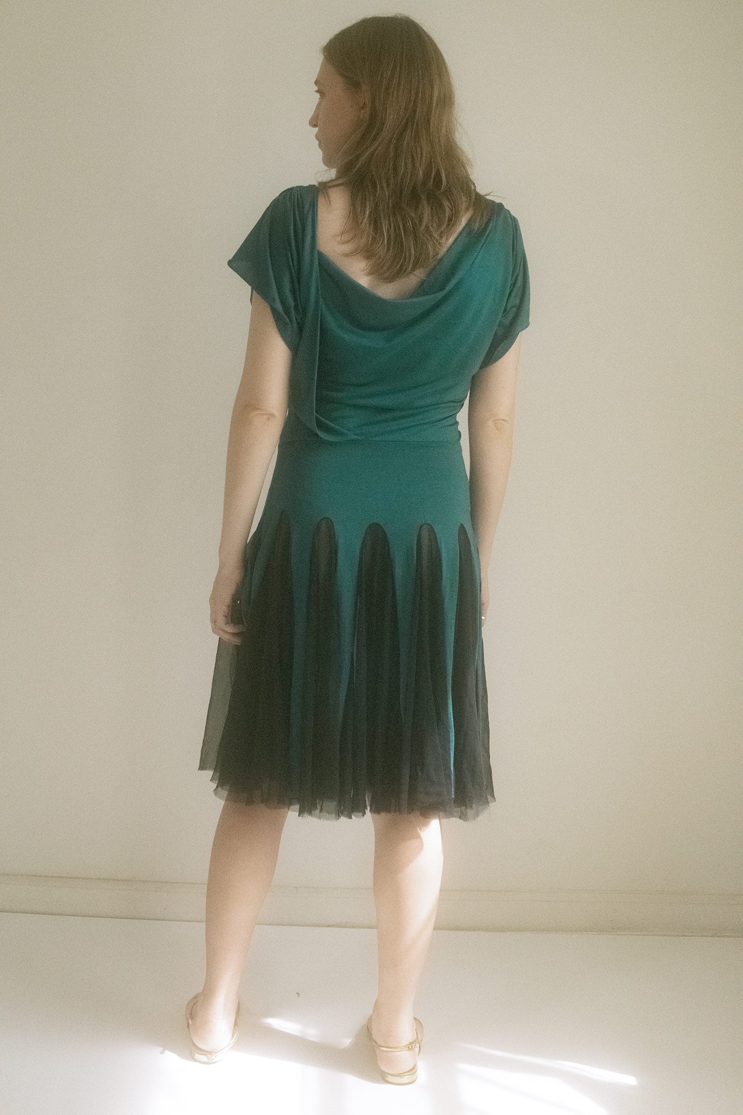 TWO TONE DRESS