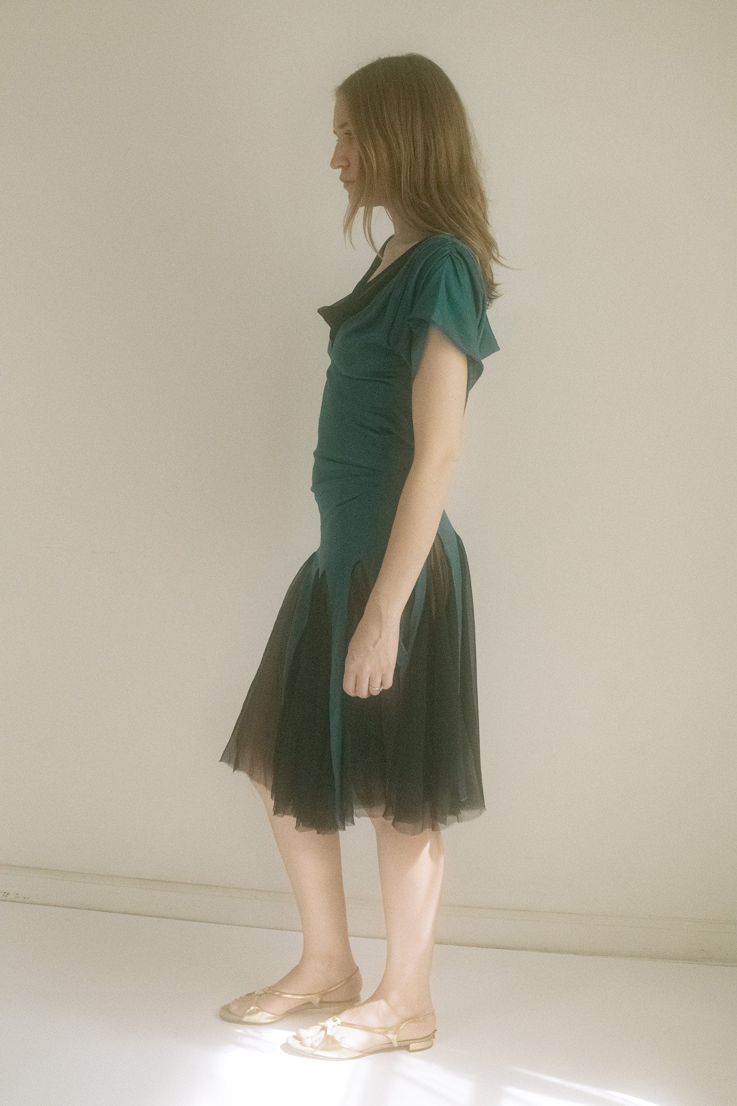 TWO TONE DRESS