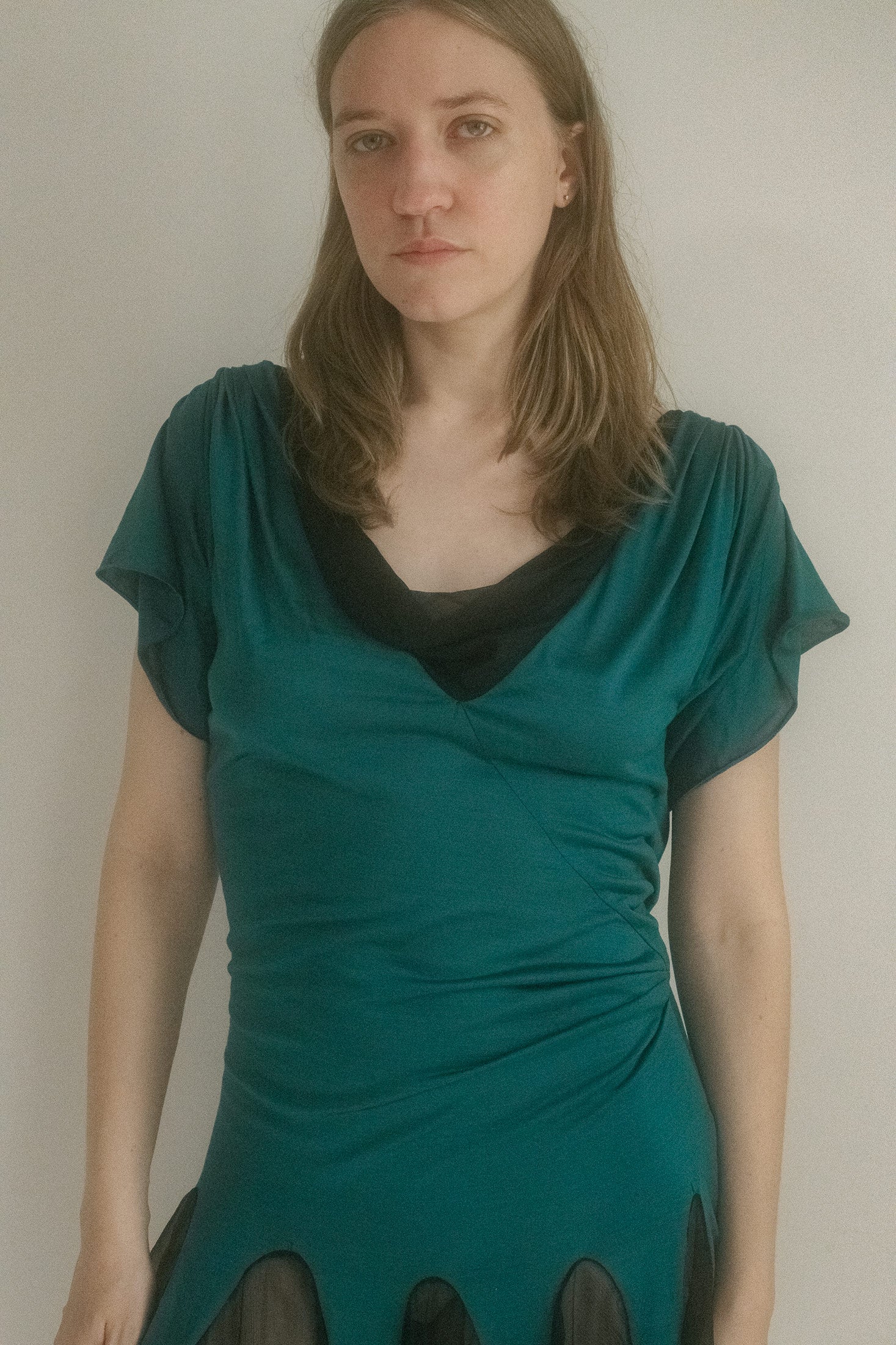 TWO TONE DRESS