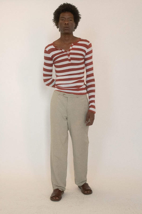 From The Society Archive, a henley that feels like it’s been lived in for decades.