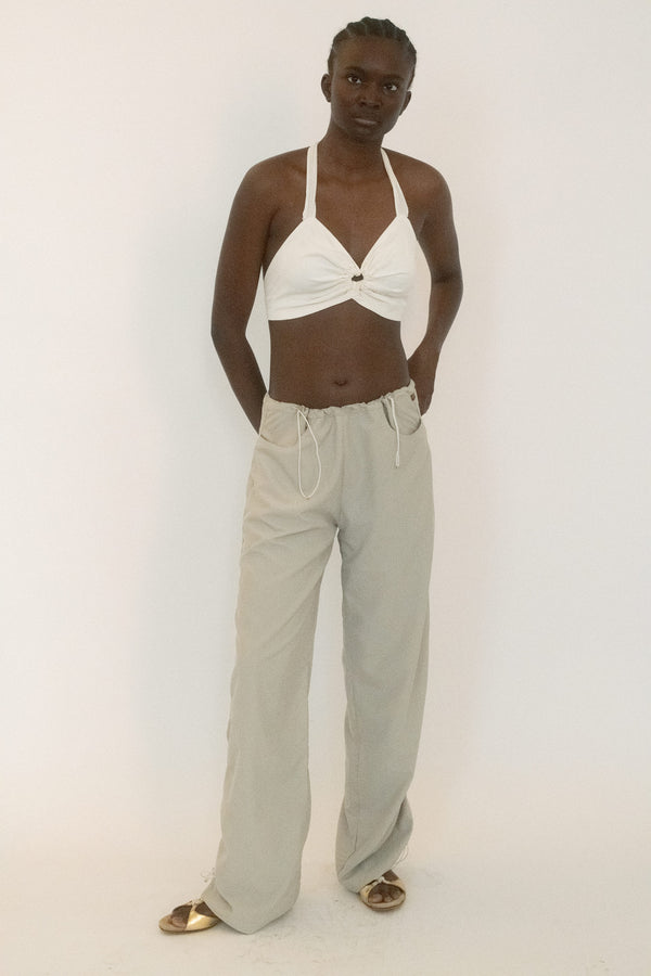 Miss Sixty does sportswear like a performance staged in neon light, these vintage pants are proof. 