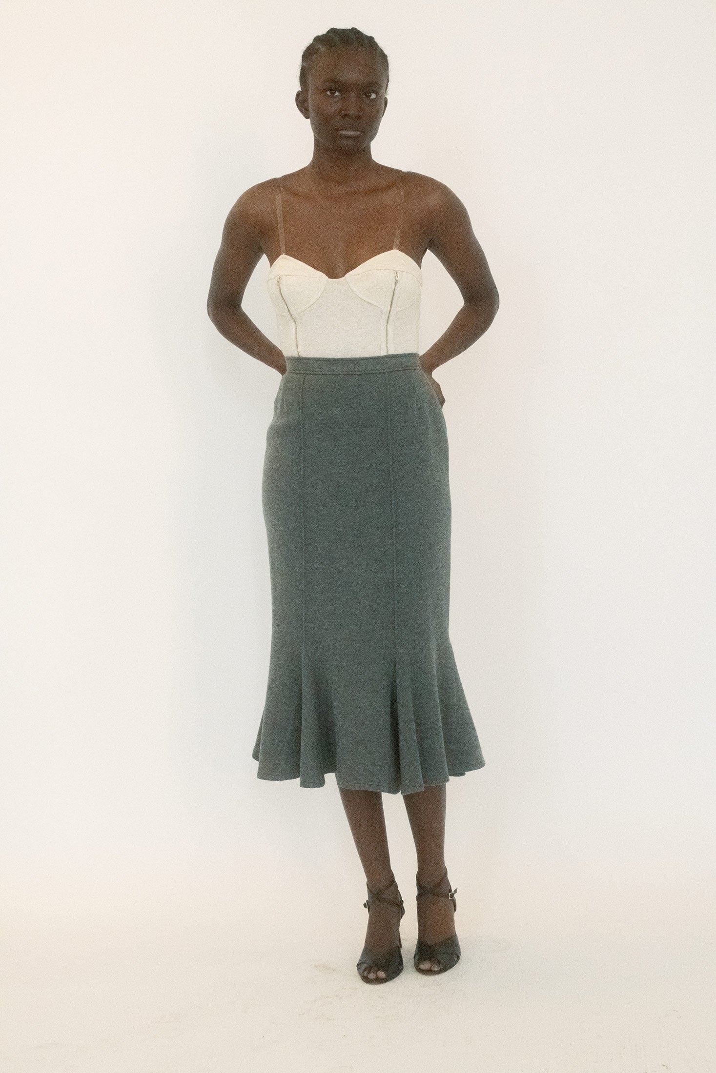 A bodysuit by Stefania that feels equal parts sport and seduction.