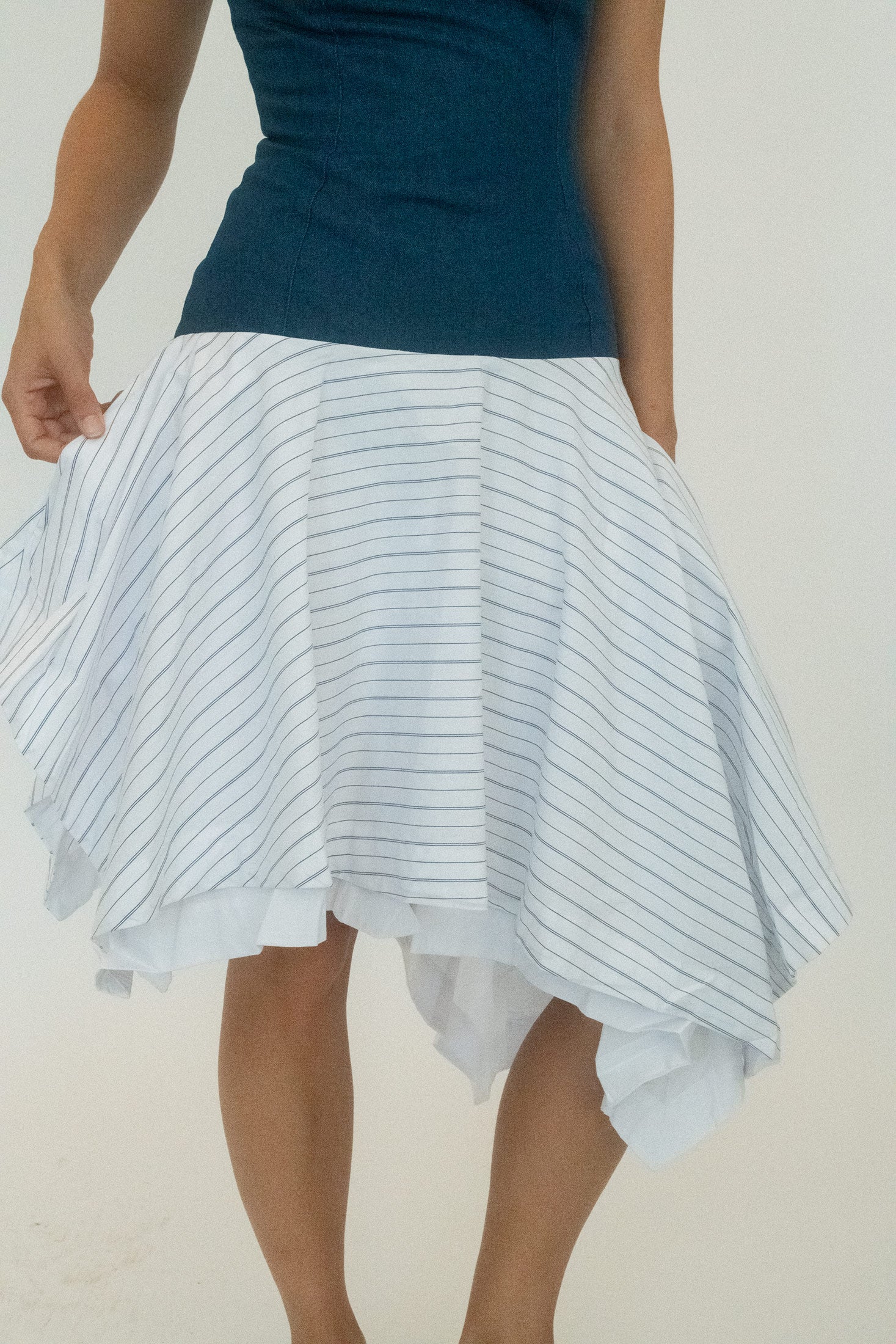 A piece that doesn’t just shift as you move, but makes every step look rehearsed.