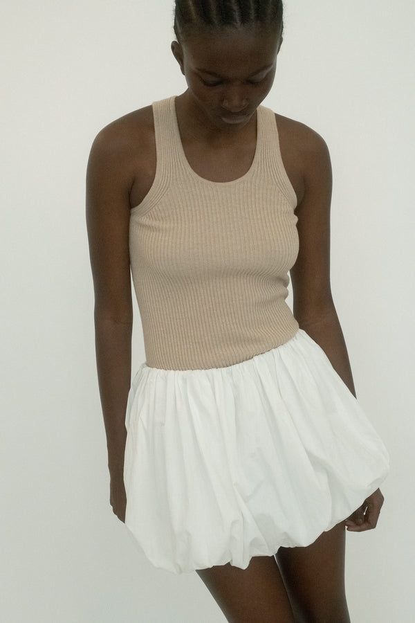 From Belle the Label, a skirt that turns volume into drama. 