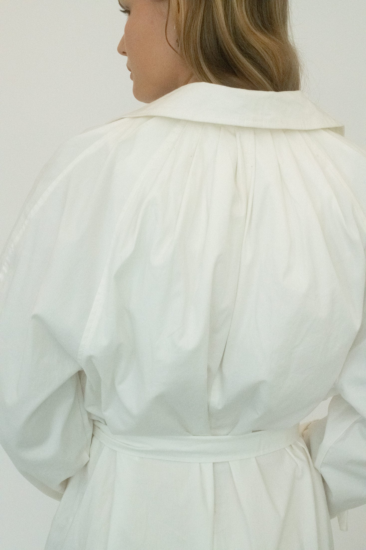 The silhouette is pared down, almost minimal, but in its restraint lies the intrigue. 