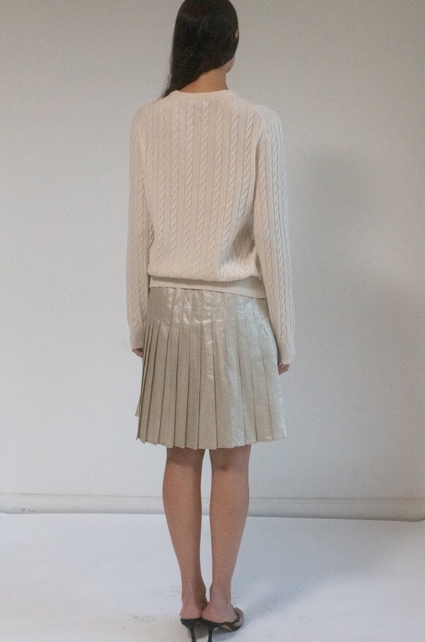 PRADA, PLEATED SKIRT