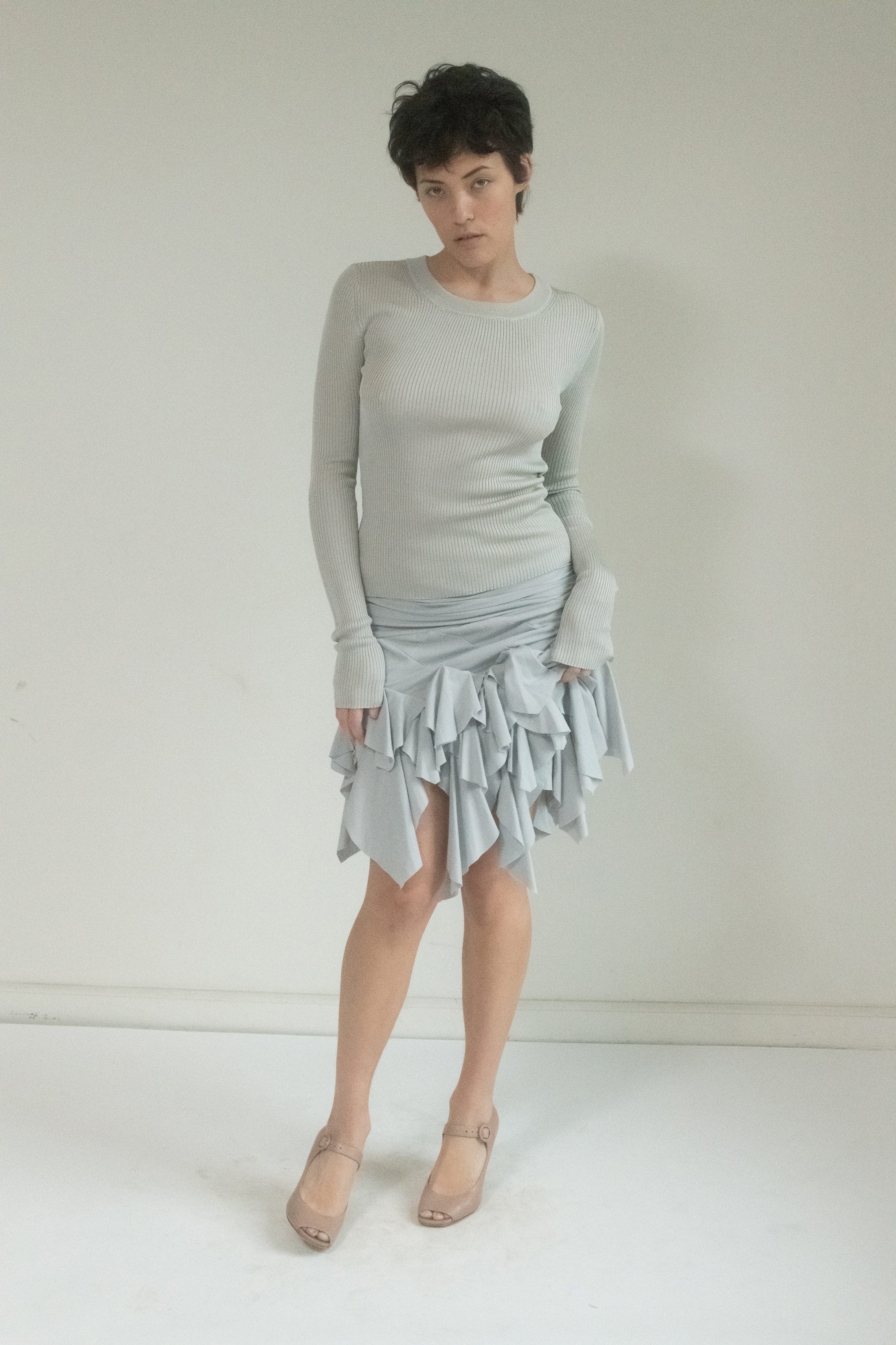 RUFFEL SKIRT