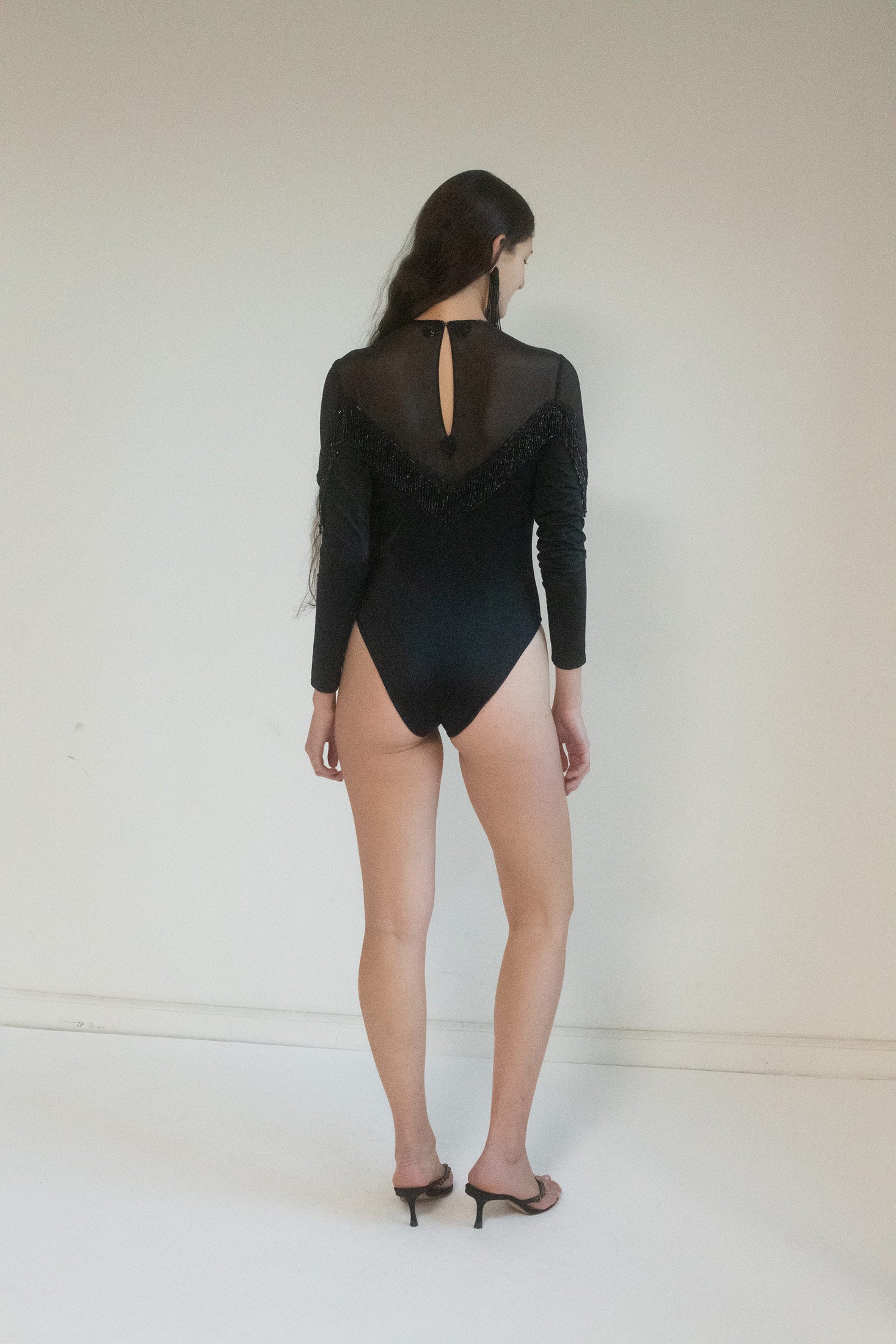 CHLOË — GIORGIO SANT'ANGELO BEADED BODYSUIT